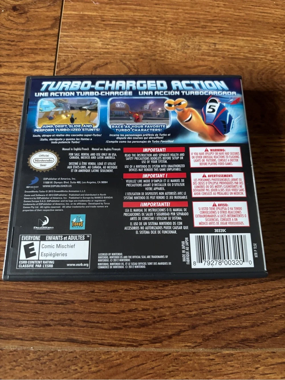 Nintendo DS Turbo: Super Stunt Squad video game